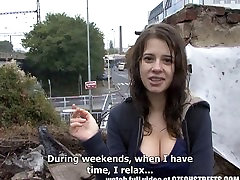 Czech College Girl Outdoor ruedan falm for Cash
