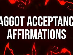 Faggot Acceptance Affirmations for Curious Bisexuals