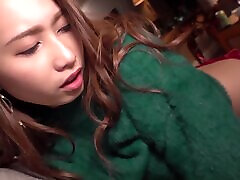 Naughty japanese teen satisfies cock with her tongue in oral foreplay and thrusts it into her pussy raw