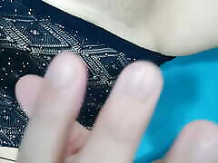 hot latina fingering her shackled girls pussy