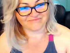 Bbw Blonde Mature On Webcam