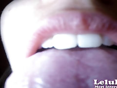 Lelu Love-Playful hanging wife Giantess Mouth Closeups