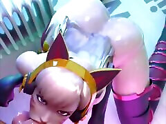 Kitty D.Va Deep Throating