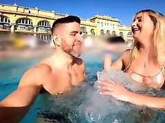 Antonio Mallorca And Chloe Chevalier In Fucking A Slutty French Teen In Thermal Bath Of Budapest 10 Min