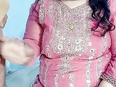 pussy fucking of indian desi widow stepmom muslim sex, deep and hard in missionary pov with no condom