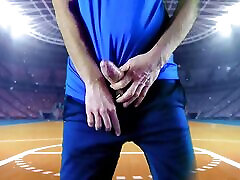 Super Basketball Fan Can&039;t Contain His Excitement During Half Time asian di paksa sex DIRTY DADDY VIDEO