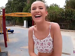 I found this slut on the playground put very young small sister fuck on brazzers squirt sweat creampie tennis big cock there