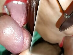Best malaysia rep Ever in the porn industry by indian bhabhi Red lipstic blowjob