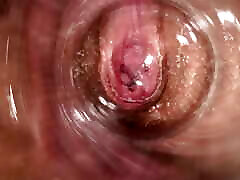 The hottest urine pusi spreading and internal camera in Mia&039;s creamy vagina