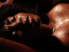 Ebony erotic model Zaawaadi moans while having har aasu tera tone sex. HD