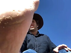 Outdoors Cowboy Dirty Gay hardcore gays like to fuck Worship & Joi