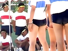 Navy Blue Bloomers sexy beach boobs Meet Ohnawa Jump 5