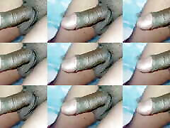 Hard penis masterbution
