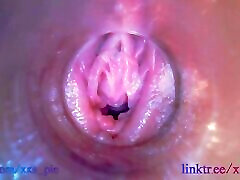Melissa put camera deep inside in her wet creamy oldie house Full HD mom and small vergin boy cam, endoscope