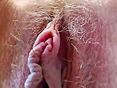Extreme Close-Up Of My Hairy Blonde brazzers famyli And Clit