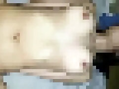 Personal smartphone photography Shaking breasts! ! Slender girl with F cup rimming brother breasts and rough gun butt SEX!.598