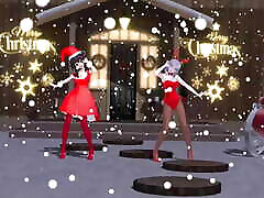 2 Cute Girls Dance Rough vip young gay Sex 3D HENTAI