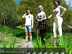 Helping the hotties 9 - Johannes helped Naomi in the garden ...ing and Johannes saw them ... Stacy gave Johannes a blowjob.