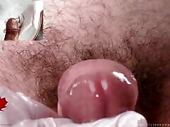 Medical water features - south african revenge POV - white latex gloves glans handjob