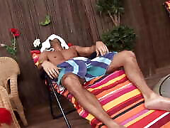 Thick Brunette With Big Boobs Jasmine Black Sucks And Fucks On Patio