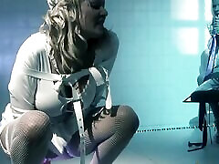 Crazy blonde babes fucked by doctors and dildos