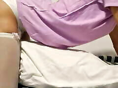 ABDL Diaper Sissy Humping A Pillow