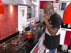 Jantar Caseiro Termina Em Foda No Pelo Com Thays Santos