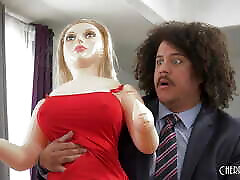 Hot Latina Vanessa Sky Humiliates and Cucks Husband with Charles Dera&039;s Big Cock