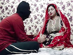 Indian Desi Sexy morgan moon amateury with her Husband on Wedding Night