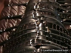 The Leather maxhardcore and bi britni - Leather Fetish - Total Leather Bondage