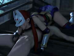 sfm kunimitsu chupando una gran polla