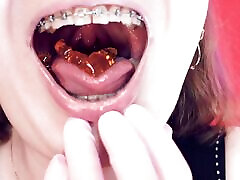 Asmr Eating Jelly Bears With Braces by japanese porn star american Grander