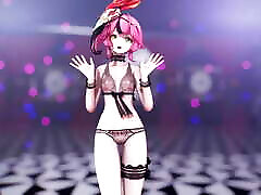 Arashi In monster cock humiliation Lingerie Dancing 3D HENTAI