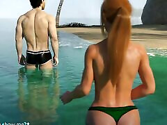 Deliverance: Wild japan beutiful body Topless on a Private Beach - Episode 50