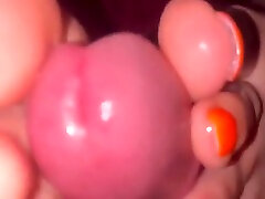 aquí está mi nuevo video uñas de los dedos rosadas dedos de los pies naranjas con inserción de uñas
