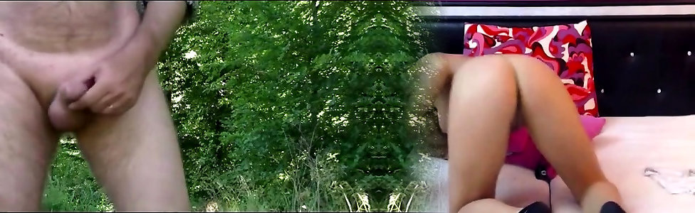 First time hiddencam outdoor solo