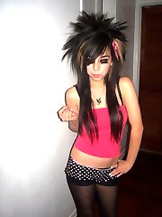 Alternative bombshells posing hot and sexy