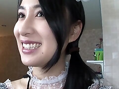 Hottest Japanese girl in Outstanding Maid, HD JAV video