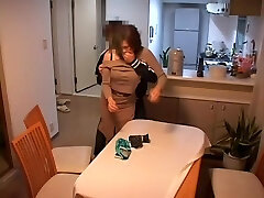 Perfect MILF double fucked in covert cam Asian sex movie