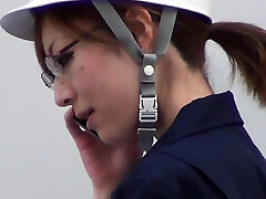 Japanese ho watched pissing