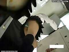 Schoolgirls panties wearing microskirt