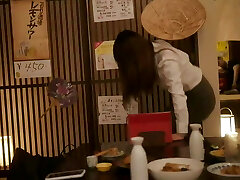 Super-cute OL Japanese girl with good-sized boobs and big butts cheating with her big dick workmate in the office