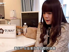 91CM238 - Asian amateur gangbang bukkake cumshot squirt teen(Legal+) bitch after school - threesome Bang-out