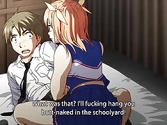 Japanese Manga Porn 2 girl with school boy Fuking big Cock