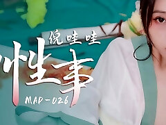 Beautiful Japanese model does not hold back her moans during spunky fuck