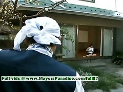 Nao Ayukawa innocent cute chinese chick is masturbating