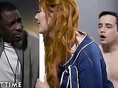 ADULT TIME - Lauren Phillips'_ Husband Almost Catches Her Pummeling A Student!
