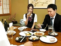 Asian office lady, Hana Yoshida had sex with boss, uncens
