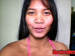 19 week pregnant thai nubile heather deep in maid outfits 