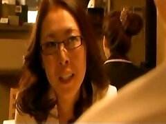 Japanese Mature Having Sex with Boss Husband